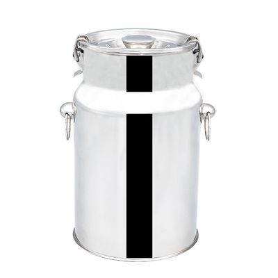 Логотип серебряное 10L SS Customrized пакета доит может контейнер молока нержавеющей стали