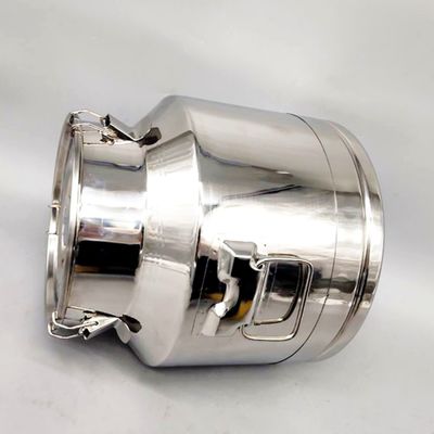 Мини-емкость 15L загерметизировала консервную банку молока толщины нержавеющей стали 1.0mm ведра 304