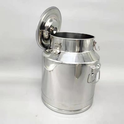 Металл сконденсировал ведро молока тар для хранения 15L SS с крышкой