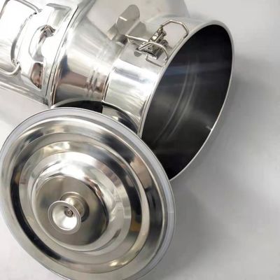 Металл сконденсировал ведро молока тар для хранения 15L SS с крышкой