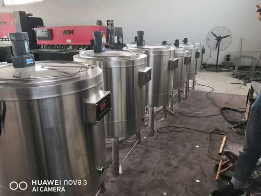 500L отсутствие машины пастеризатора нержавеющей стали ржавчины с передовой технологией