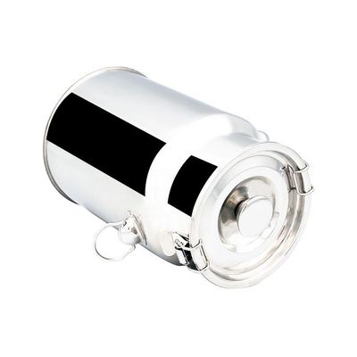 Логотип серебряное 10L SS Customrized пакета доит может контейнер молока нержавеющей стали